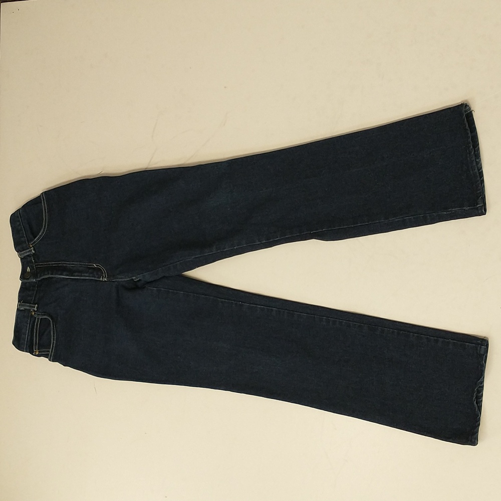 Vintage 90s Sasson Jeans MrkSz10 See Measurements Dark Wash Boot Cut High Waist